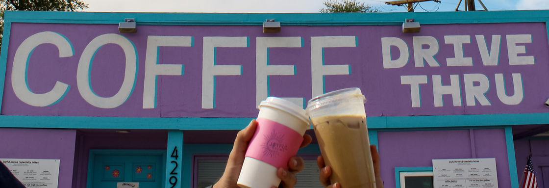 Joyful Brews drive-thru