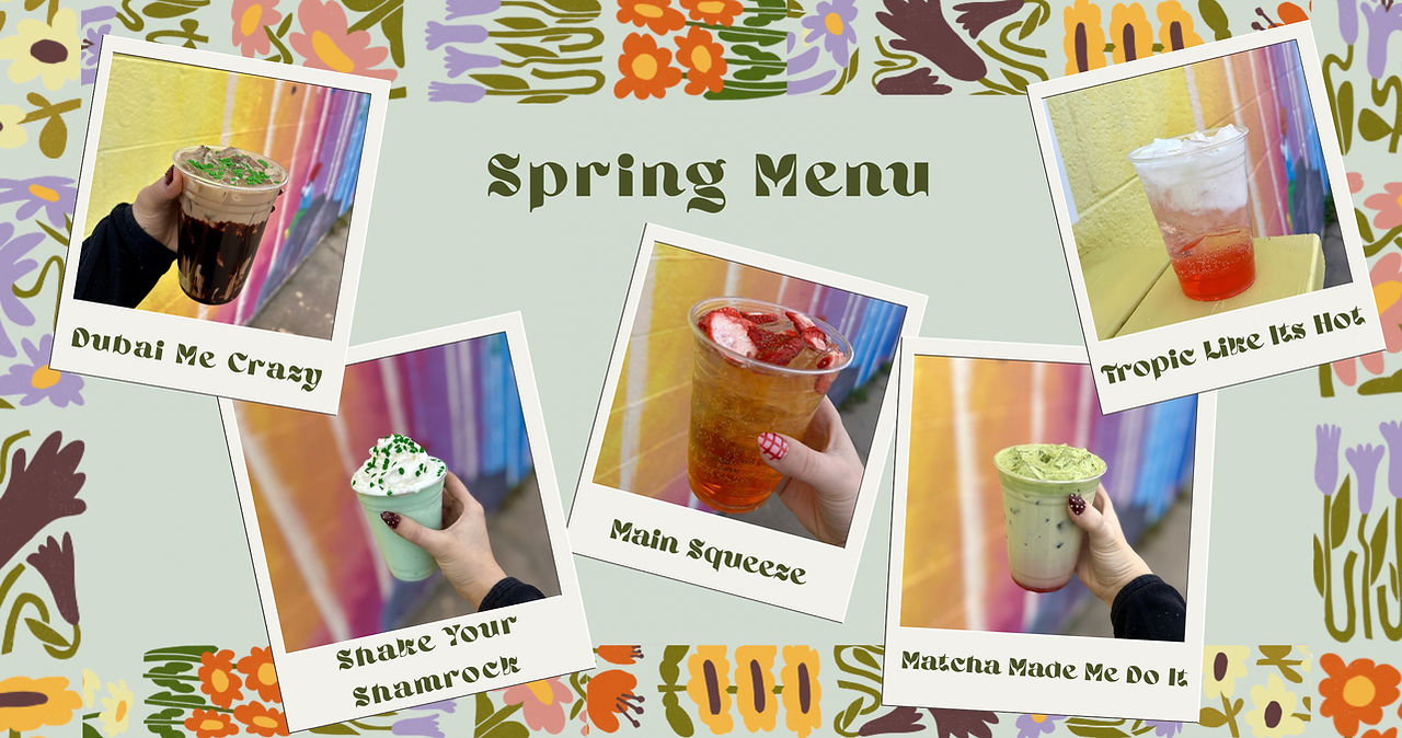 Spring menu